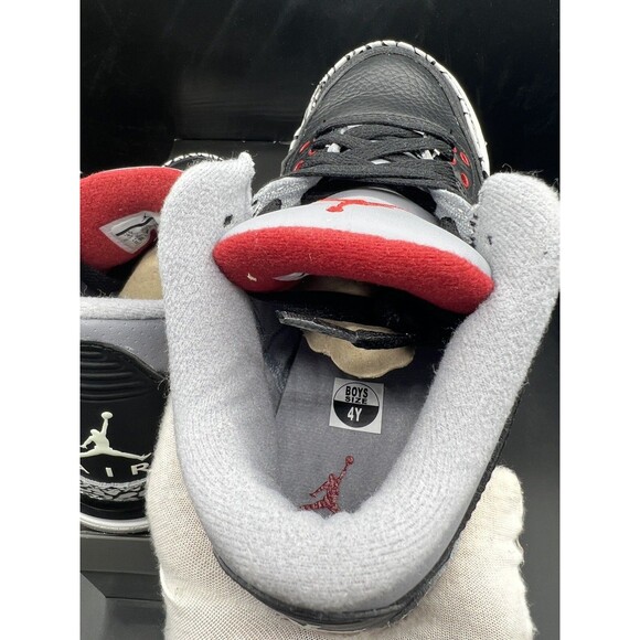 Air Jordan 3 Retro \'Cement\' 2011 (GS) Size 4Y / 5.5 Wmn’s (398614-010) DS OG ALL main image 9